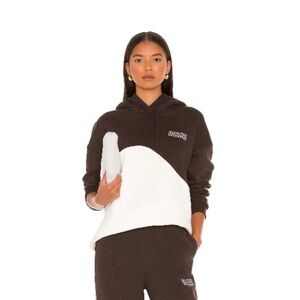 NWOT Ganni Software Wave Isoli Logo-embroidered Hoodie